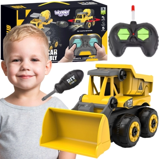 Woopie op afstand bestuurbare DIY-bulldozer