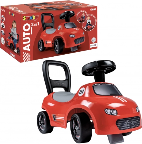 SMOBY rode loopauto met claxon