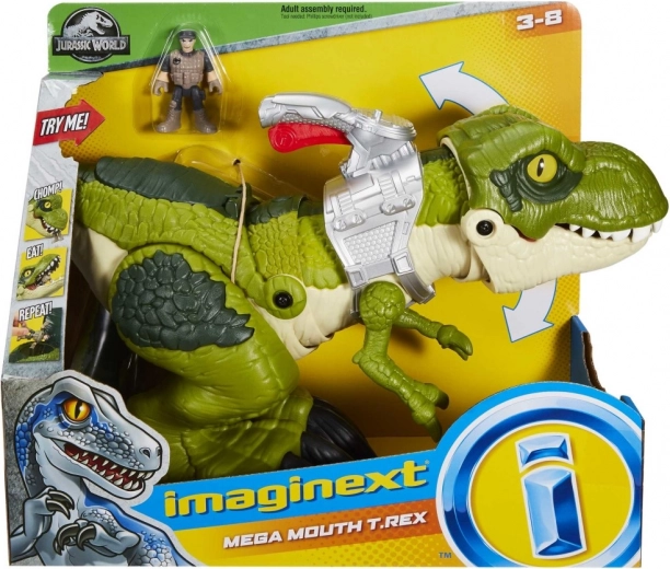 Jurassic World Megamouth T-Rex dinosaurusfigur