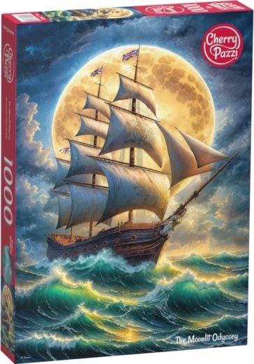 CHERRY PAZZI Puzzel Odyssea bij maanlicht 1000 stukjes