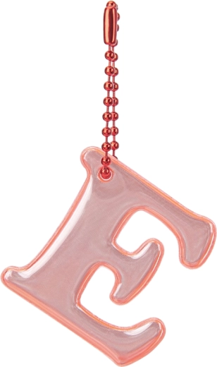 Reflecterende hanger BAAGL – letter E