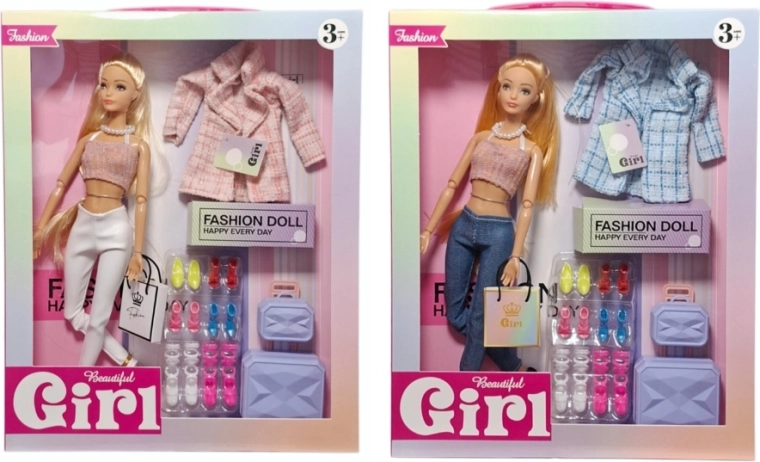 Pop met accessoires