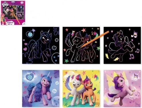Krastekening My Little Pony 20x20 cm