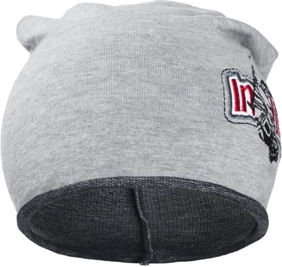 Herfst kindermuts New Baby In-line donkergrijs