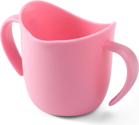 Ergonomische vorm voor gemakkelijk leren drinken