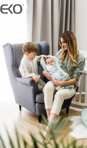 Hypoallergene vulling en comfort bij elke wikkeling