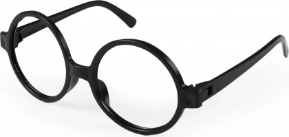 Ronde tovenaarsbril in Harry Potter-stijl