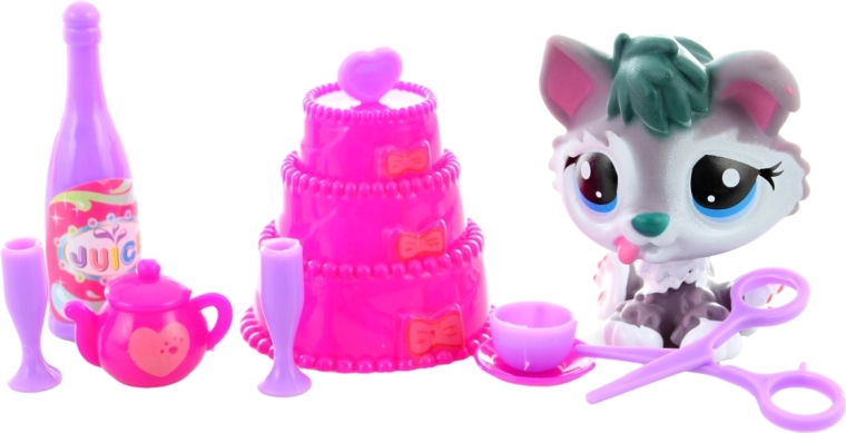 Verjaardagsfeestje voor het huisdiertje