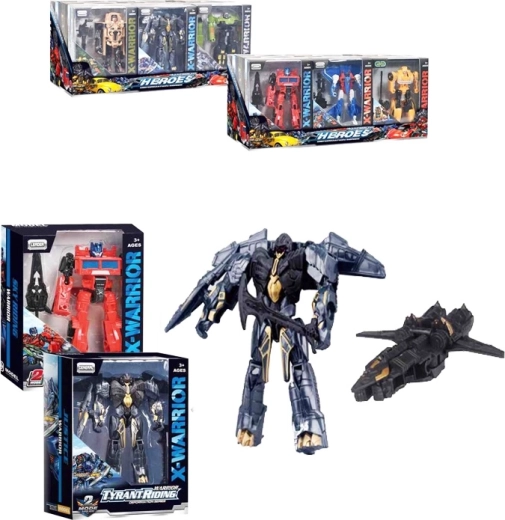 Transrobot X Warrior met accessoires