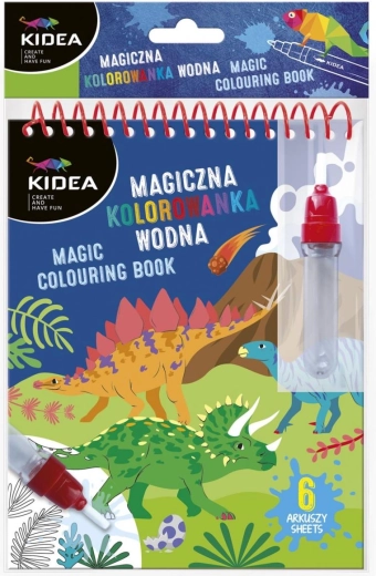 Schilderen met water Kidea dinosaurussen