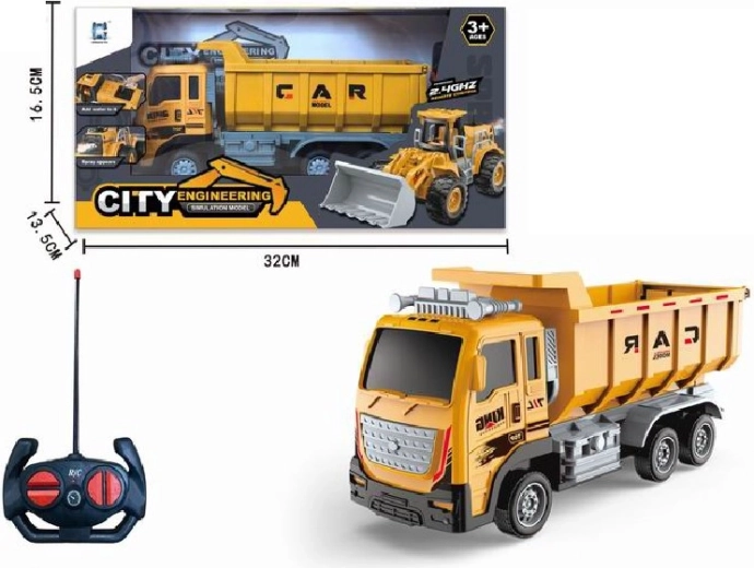 Op afstand bestuurbare kipper City Engineering