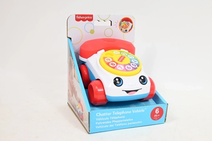 Fisher-Price trektelefoon op wieltjes voor peuters
