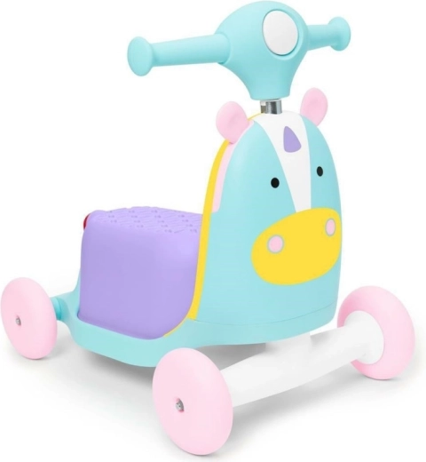 Skip Hop Zoo 3-in-1 loopfiets en step eenhoorn