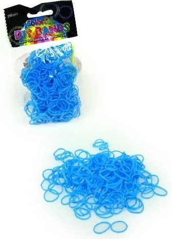 Set van 250 elastische loom-elastiekjes voor het maken van armbandjes – zeegroen