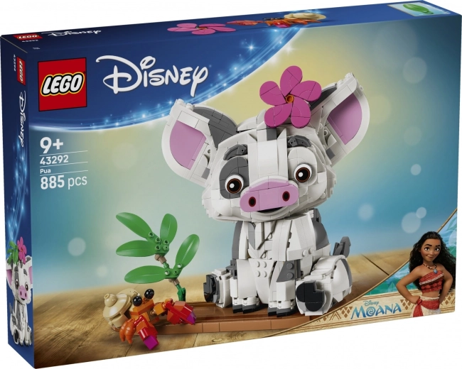 LEGO Disney Vaiana – Pua, beweegbaar biggetje (figuur)