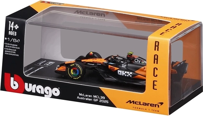 BBU-model F1 McLaren MCL39 Lando Norris 1:64