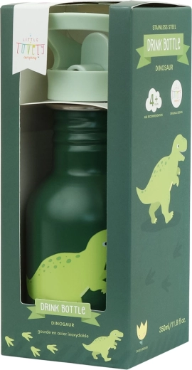 A Little Lovely Company roestvrijstalen drinkfles dinosaurus 350 ml