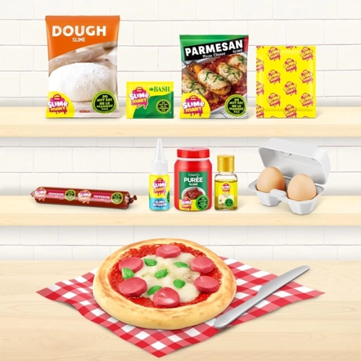 Realistisch laagjes opbouwen met verschillende “ingrediënten”