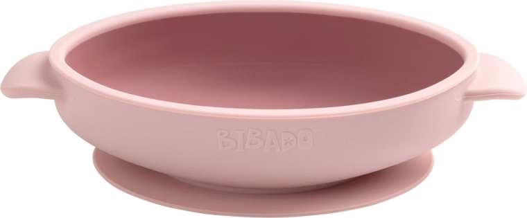 Bibado siliconen kom met zuignap blush - 1 stuk