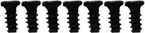 Schroeven voor Sparkle 2,6 × 6 mm, 10 stuks