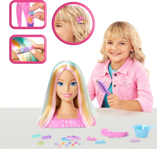 Creatieve kapsels met Barbie