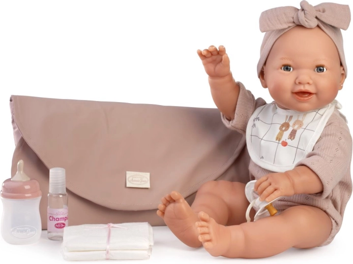Antonio Juan Mia knipperende en plassende realistische baby 42 cm