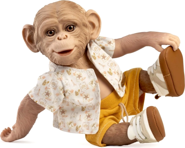 Guca Reborn realistische apenbaby met volledig vinyl lichaam 32 cm