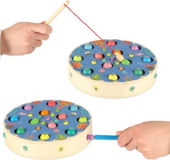 Magnetisch vissen en rupsjes voor fijne motoriek