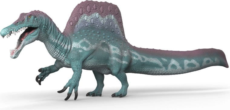 Indrukwekkende rugkam van de Spinosaurus