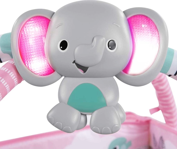 Lichtgevende olifant en afneembaar speelgoed