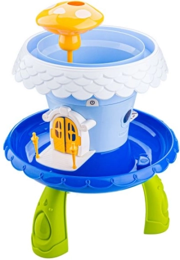 Bloempot en poppenhuisje in één
