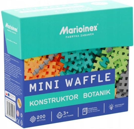 Mini wafelblokjes - Botanische Constructor 200 stuks