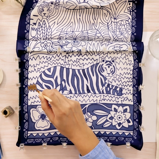 Voorbedrukte contouren voor zorgeloos schilderen