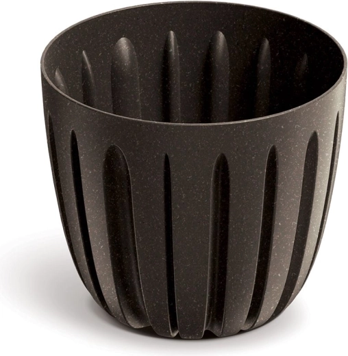 Bloempot Wario Eco Wood 16,8 cm koffie