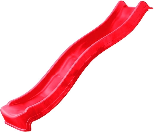 Kinderglijbaan met wateraansluiting 2,2 m rood