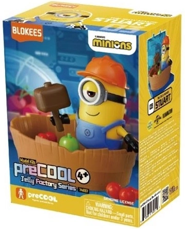 Blokees Minions preCOOL bouwfiguur Stuart (Jelly Factory)