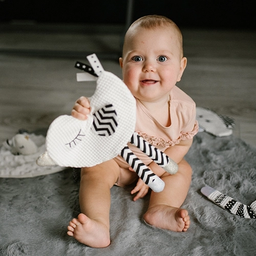 Contrasterende patronen voor de ontwikkeling van het zicht