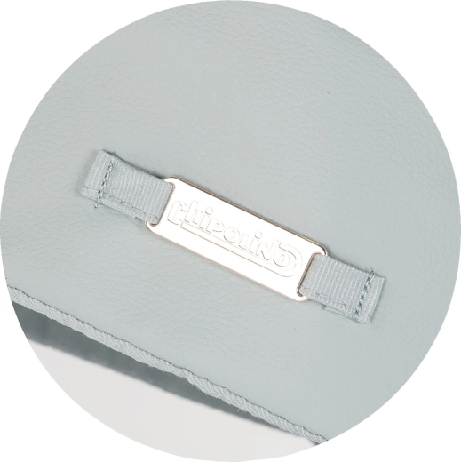 Comfortdetails van ecologisch leer