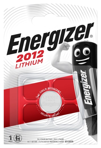Lithium knoopcelbatterij CR2012 ENERGIZER 3 V, 58 mAh (1 st.)