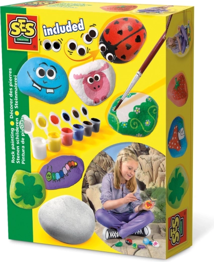 Steentjes schilderen voor kinderen