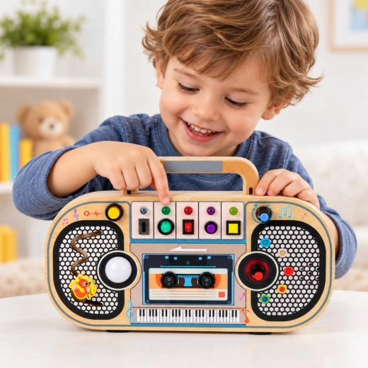 Praktische radio voor thuis en onderweg