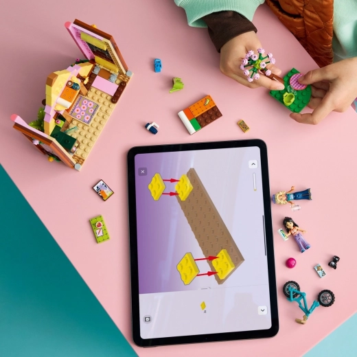 Digitale bouwinstructies in de LEGO Builder app
