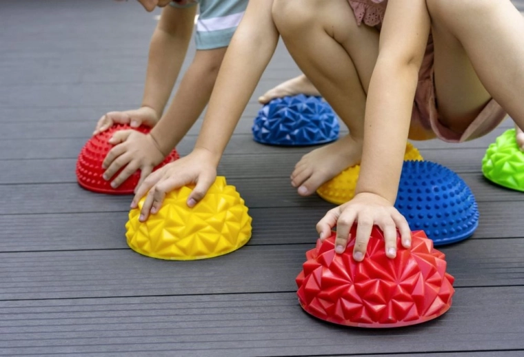 Plezier voor kinderen en zintuiglijk leren