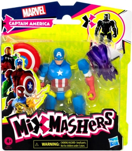 Avengers MixMashers Captain America-figuur