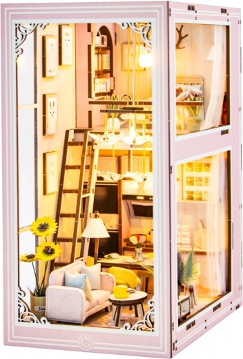 Boekensteun Roze Maisonnette van 2Kids Toys