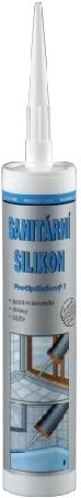 Sanitaire siliconen SILVER LINE wit 280 ml