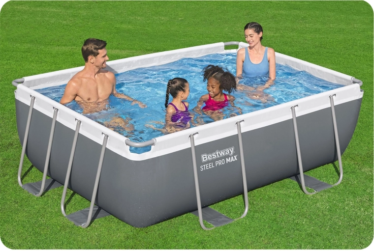 Stabiele stalen constructie voor veilig zwemmen