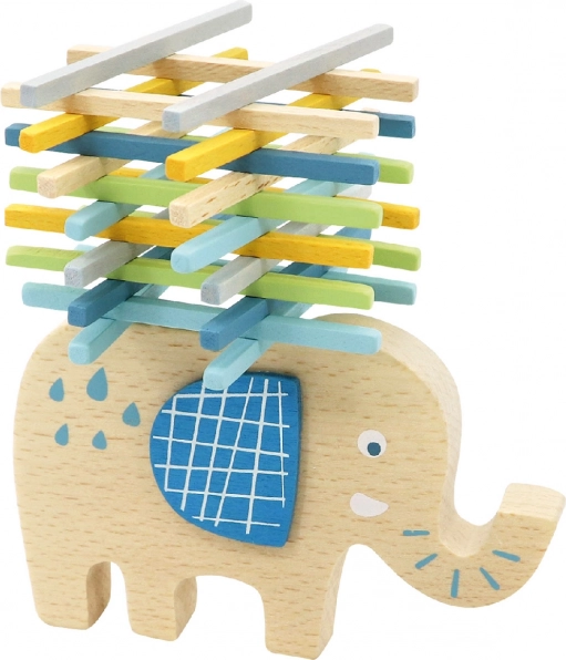 Bino balanceerspel olifant