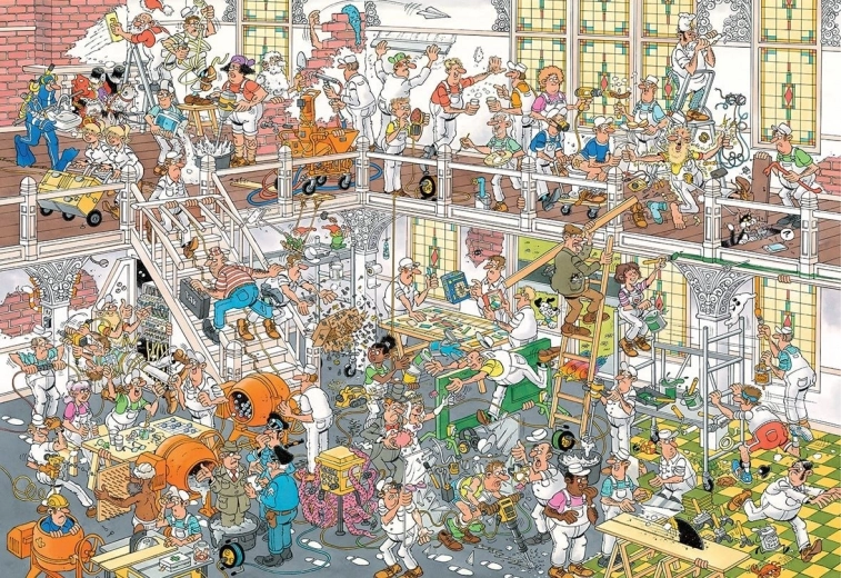 Puzzle JUMBO Renovatie 3000 stukjes