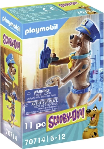 PLAYMOBIL Scooby-Doo verzamelbaar figuurtje politieagent - 1 stuk